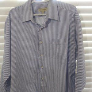 TOMMY BAHAMA Men's long Sleeves shirt Sz 17.5